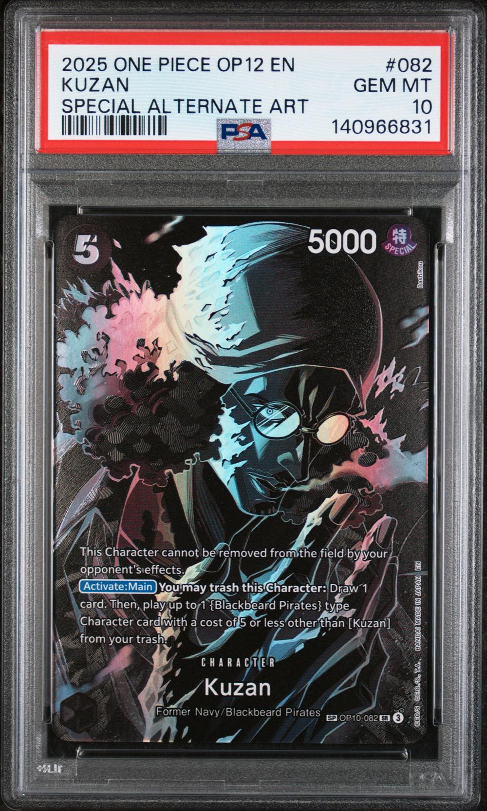 2025 Kuzan - One Piece One Piece OP12-Legacy of the Master PSA 10
